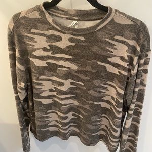 Camo sweater